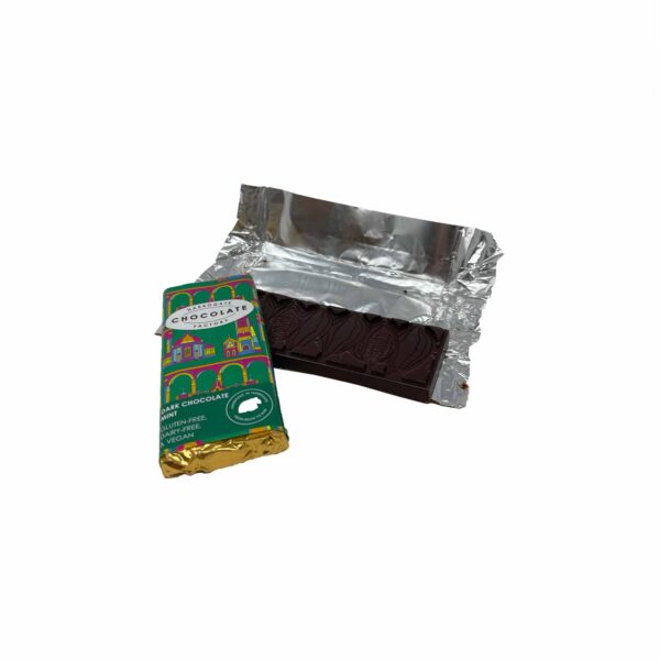 Mint Dark Chocolate Bar Harrogate Chocolate Factory