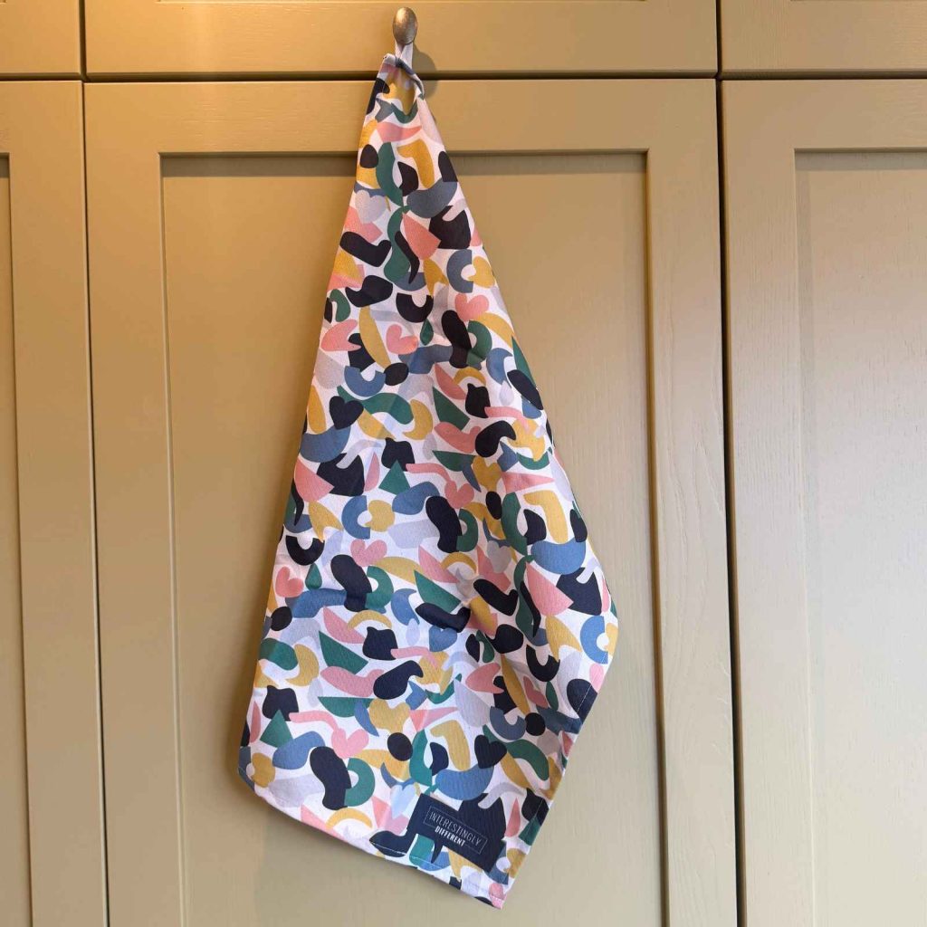 Interestingly Different tea towel