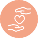 coral logo representing handmade