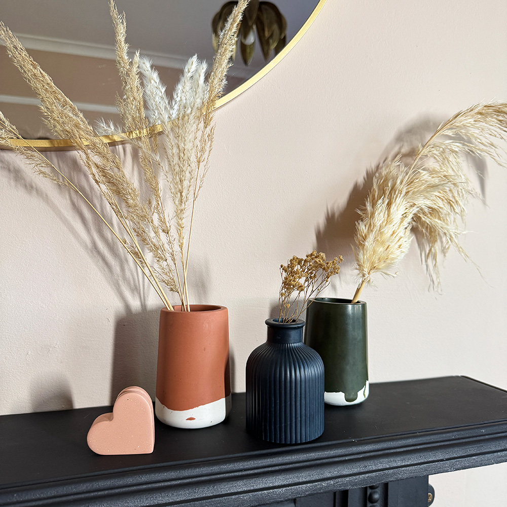 decorative handmade vases
