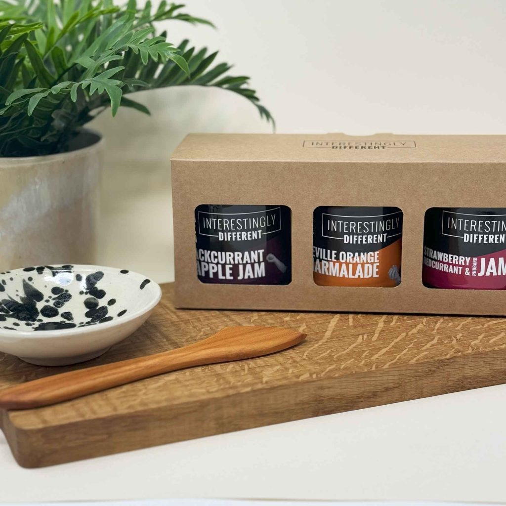 artisan jam gift set from interestingly different